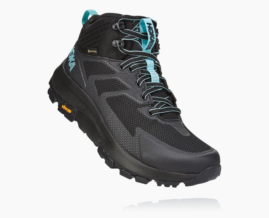 Hoka Womens Hiking Boots NZ - Hoka One One Toa Gore-Tex Black (AGN693204)